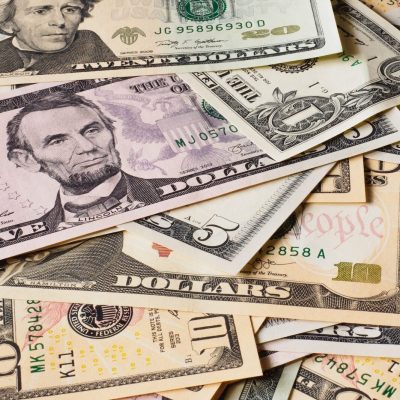 10 and 20 us dollar bill